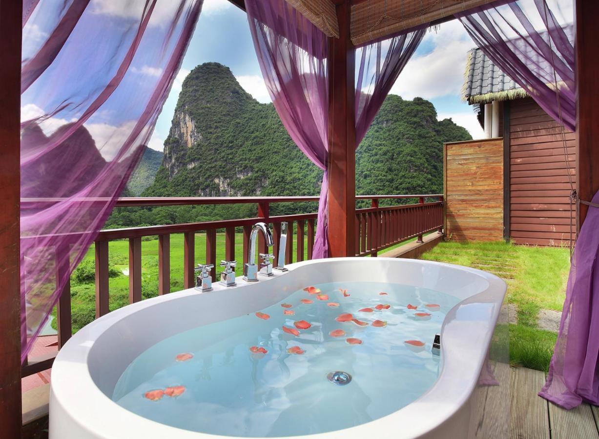 Blue Sky Hotel Yangshuo Buitenkant foto