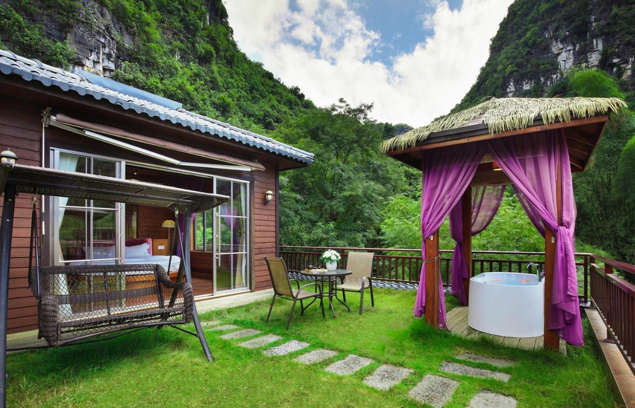 Blue Sky Hotel Yangshuo Buitenkant foto