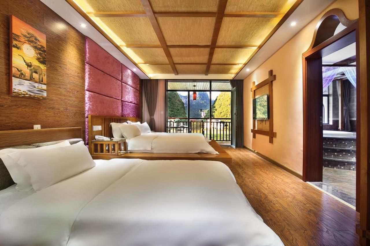 Blue Sky Hotel Yangshuo Buitenkant foto