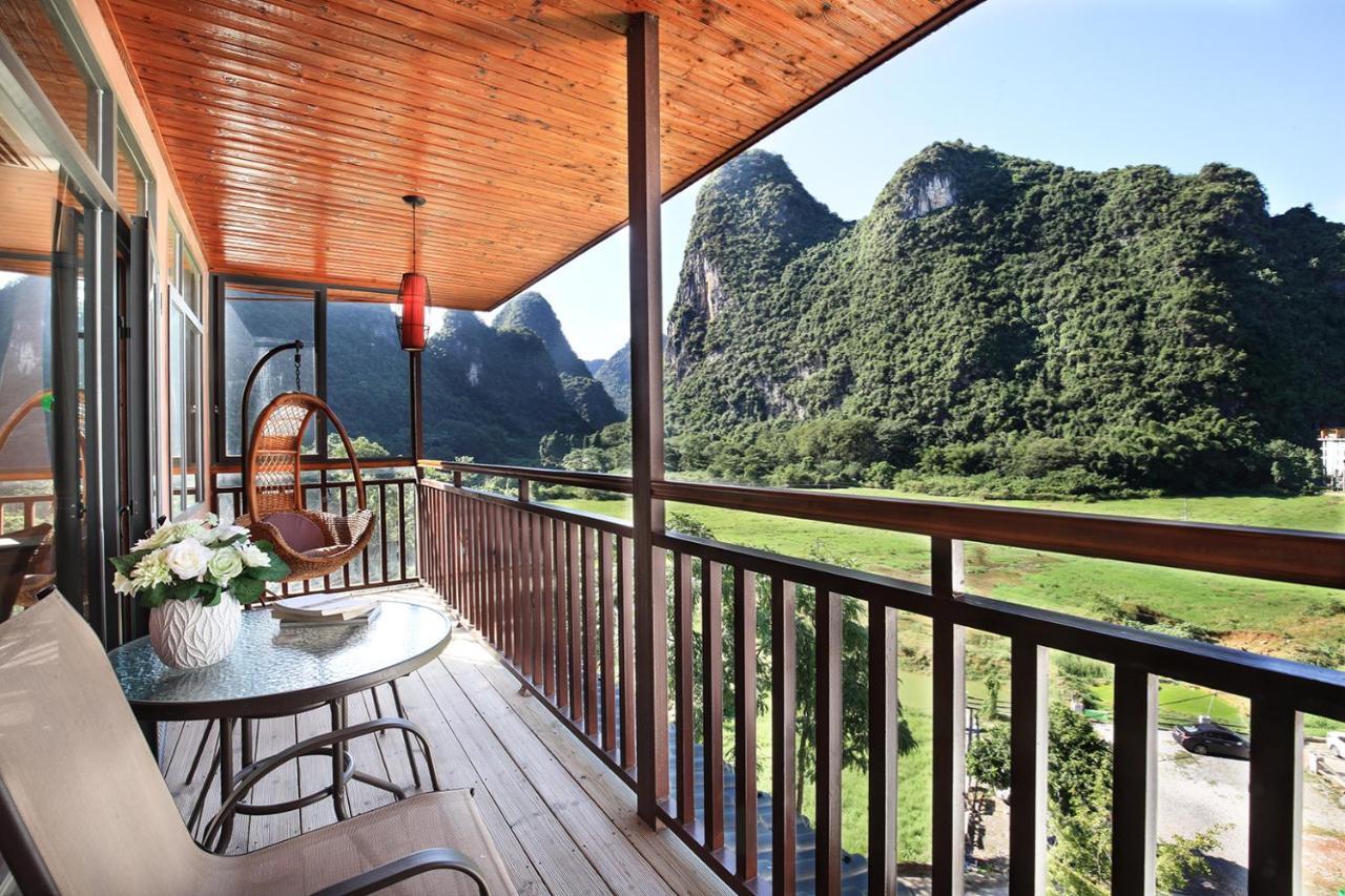 Blue Sky Hotel Yangshuo Buitenkant foto