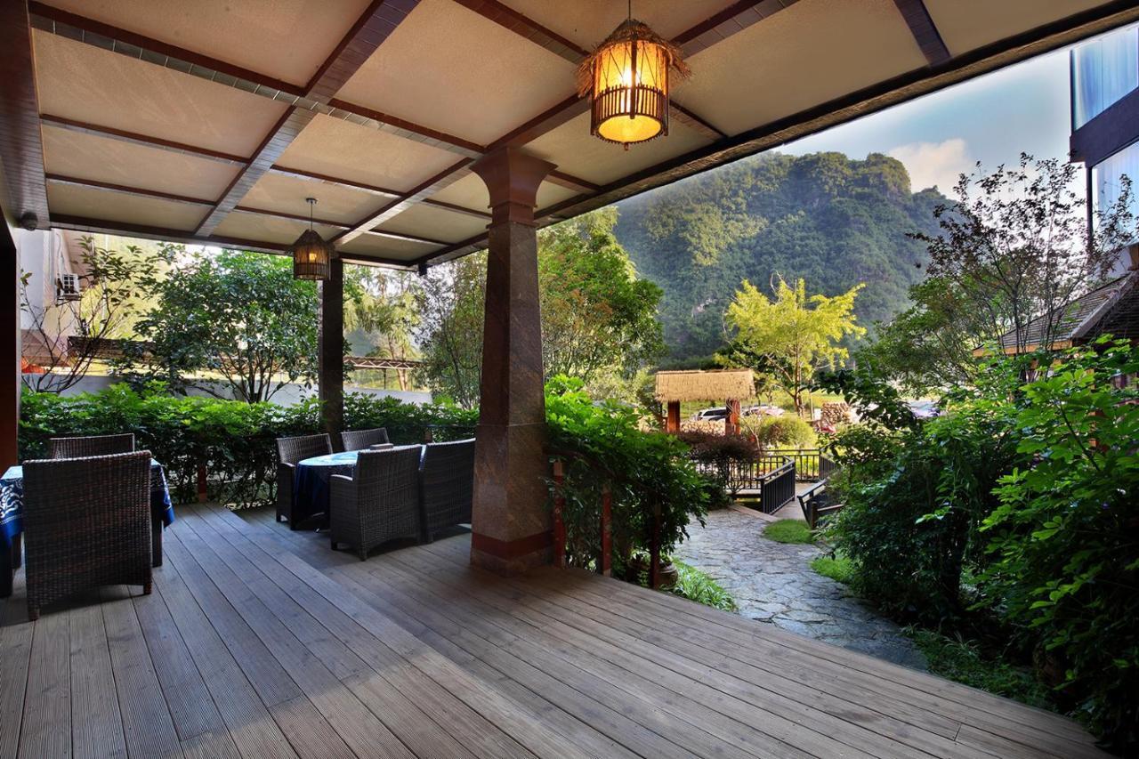 Blue Sky Hotel Yangshuo Buitenkant foto
